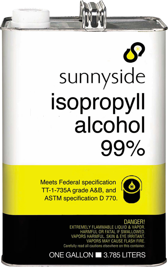 99.9% Purity Isopropanol - 1 Gallon for Solvent Cleaning and