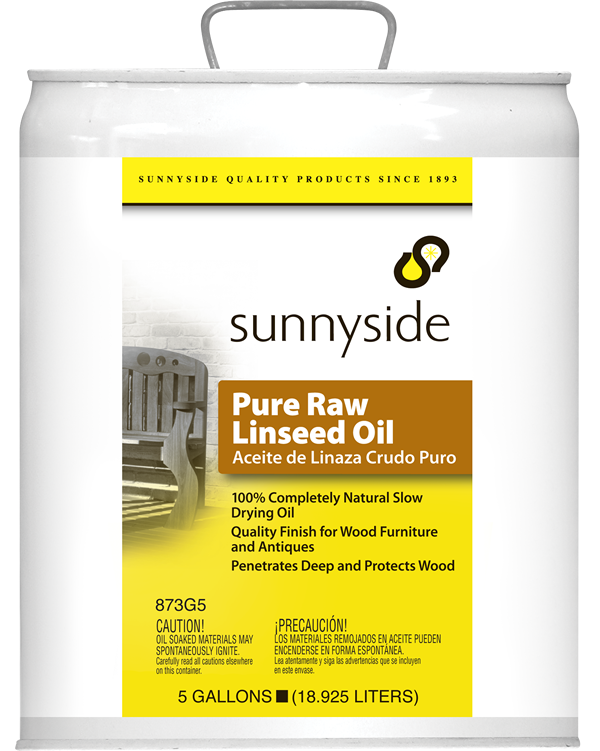 Sunnyside Pure Raw Linseed Oil, 1 Qt. - Power Townsend Company